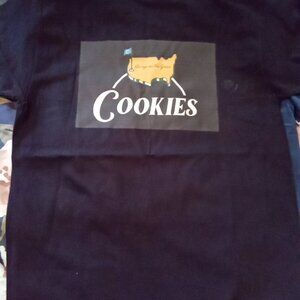 Cookies SF men's black Medium "Always on the green" usa tee shirt